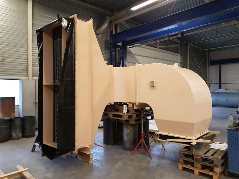 overzicht van het afzuigkanaal