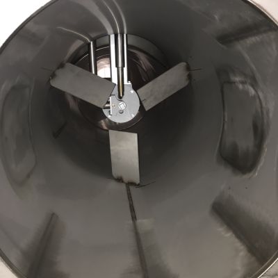 De binnenkant van het fakkel skid leidingsysteem