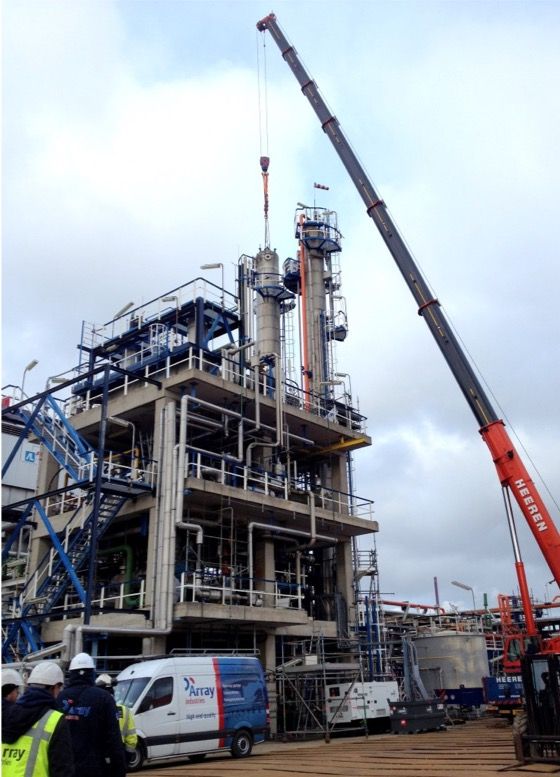 Modification pressure vessel - scrubber
